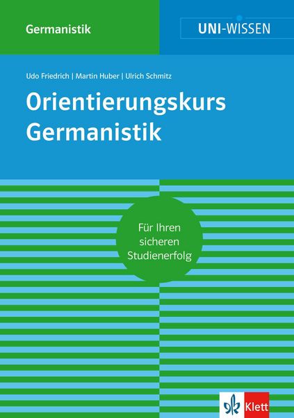 Produktbild: Uni-Wissen Orientierungskurs Germanistik