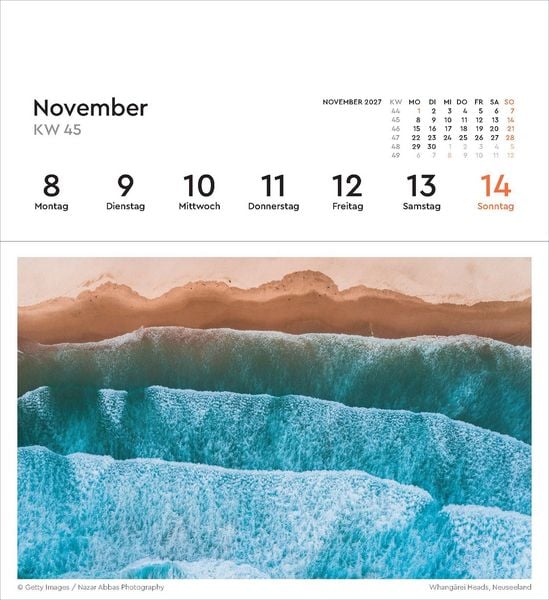Produktbild: Strukturen - KUNTH Postkartenkalender 2027