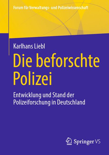 Produktbild: Die beforschte Polizei