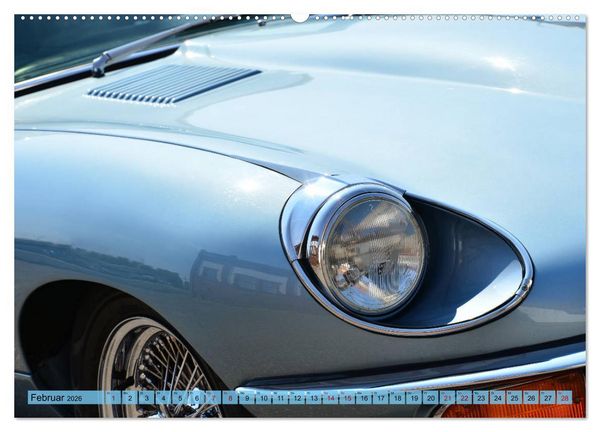 Produktbild: Jaguar E-Type - Die Raubkatze (hochwertiger Premium Wandkalender 2026 DIN A2 quer), Kunstdruck in Hochglanz