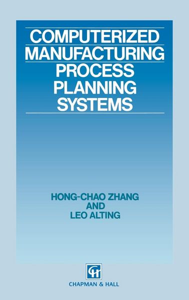 Produktbild: Computerized Manufacturing Process Planning Systems