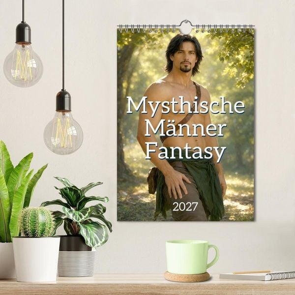 Produktbild: Mysthische M&auml;nner Fantasy (Wandkalender 2027 DIN A4 hoch), CALVENDO Monatskalender
