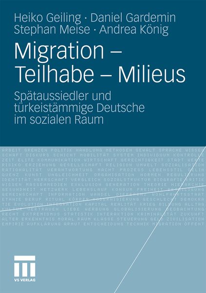 Produktbild: Migration - Teilhabe - Milieus