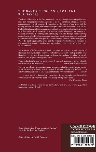Produktbild: The Bank of England and Public Policy, 1941 1958