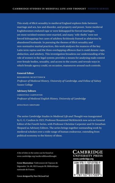 Produktbild: Stolen Women in Medieval England
