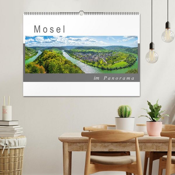 Produktbild: Mosel im Panorama (Wandkalender 2026 DIN A2 quer), CALVENDO Monatskalender