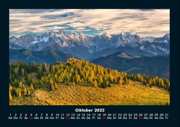 Produktbild: Berge 2025 Fotokalender DIN A4