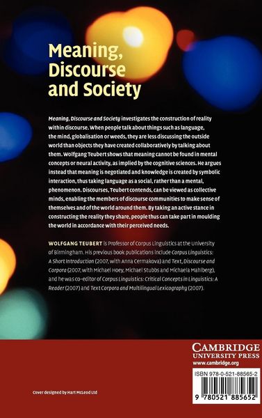 Produktbild: Meaning, Discourse and Society