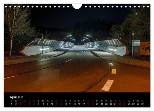 Produktbild: Pirmasens bei Nacht (Wandkalender 2026 DIN A4 quer), CALVENDO Monatskalender