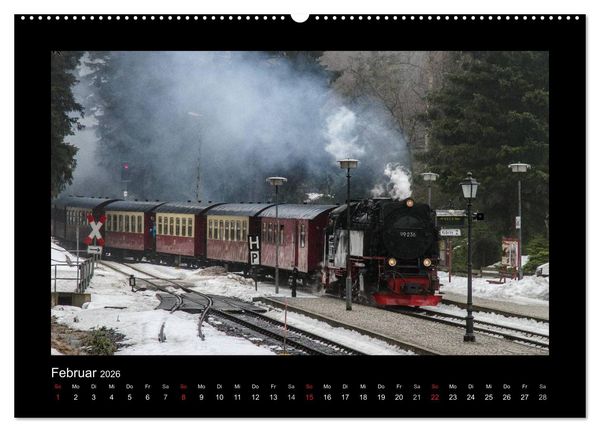 Produktbild: Dampferlebnis im Harz (Wandkalender 2026 DIN A2 quer), CALVENDO Monatskalender