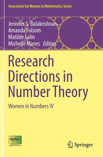 Produktbild: Research Directions in Number Theory