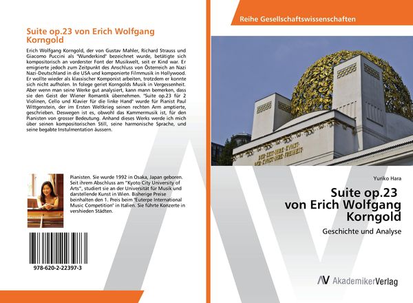 Produktbild: Suite op.23 von Erich Wolfgang Korngold