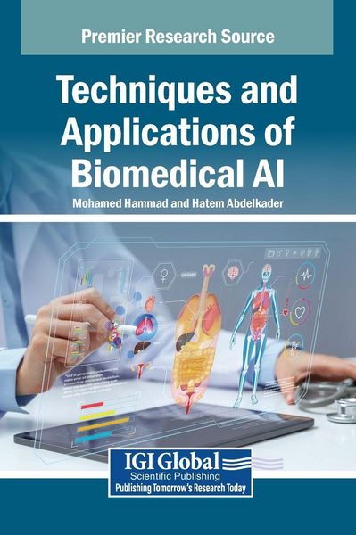Produktbild: Techniques and Applications of Biomedical AI