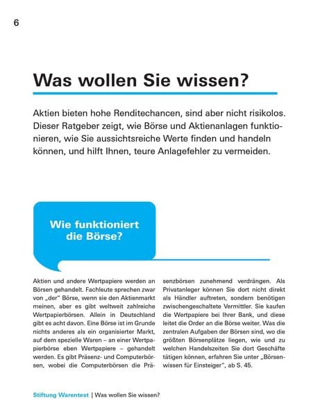 Produktbild: Alles &uuml;ber Aktien