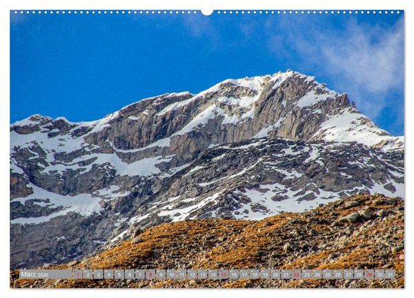 Produktbild: Die Zillertaler Alpen (Wandkalender 2026 DIN A2 quer), CALVENDO Monatskalender