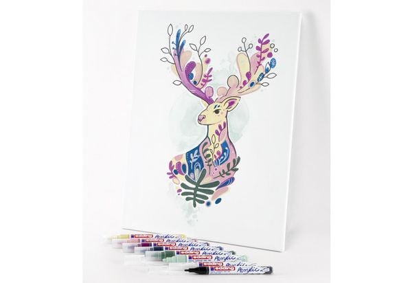 Produktbild: Edding Acrylmarker Acrylic 5300+5100 nordic 8er Starter Set