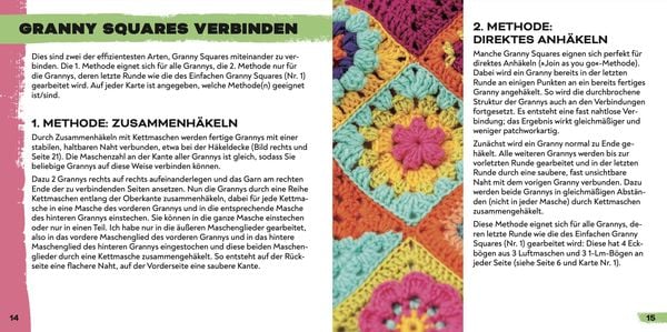 Produktbild: Granny Square H&auml;kel-Karten (Deutsche Ausgabe)