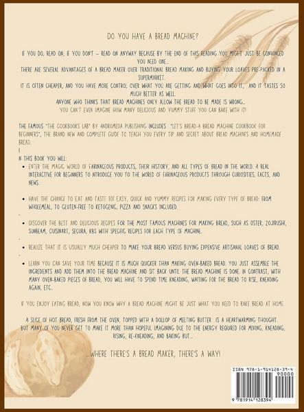 Produktbild: Let's Bread!-The Bread Machine Cookbook for Beginners
