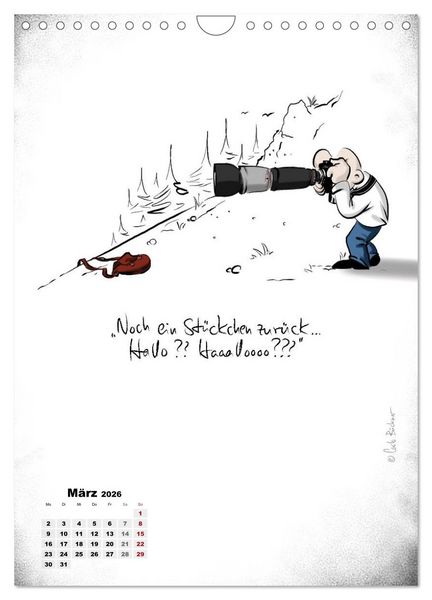 Produktbild: NEUES JAHR, NEUER SPASS... (Wandkalender 2026 DIN A4 hoch), CALVENDO Monatskalender