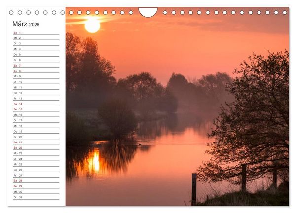 Produktbild: Worpswede - Natursch&ouml;nheiten im Teufelsmoor (Wandkalender 2026 DIN A4 quer), CALVENDO Monatskalender