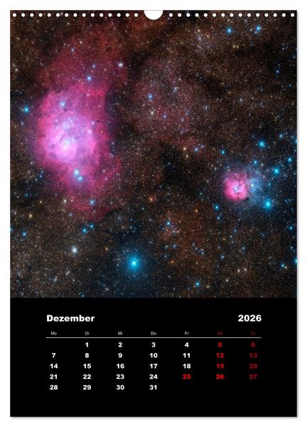 Produktbild: Das Universum (Wandkalender 2026 DIN A3 hoch), CALVENDO Monatskalender