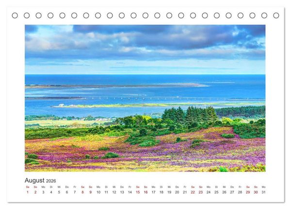 Produktbild: Schottland - Magische Landschaften der Highlands (Tischkalender 2026 DIN A5 quer), CALVENDO Monatskalender