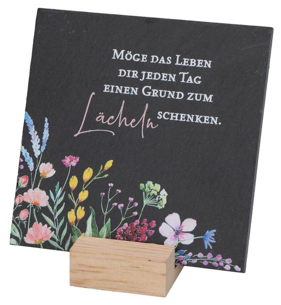 Produktbild: Schiefertafel - Ein Grund zum L&auml;cheln