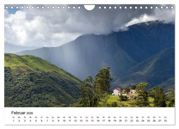 Produktbild: Bolivien - Einzigartige Landschaft (Wandkalender 2026 DIN A4 quer), CALVENDO Monatskalender