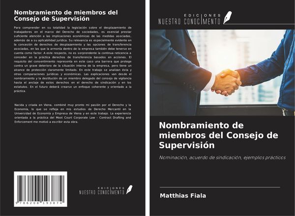 Produktbild: Nombramiento de miembros del Consejo de Supervisi&oacute;n