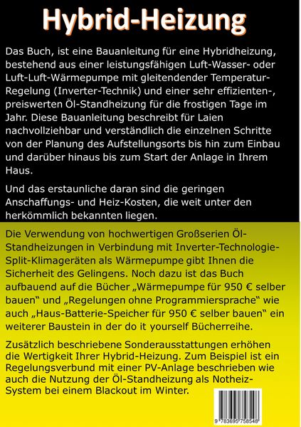 Produktbild: Hybrid-Heizung selber bauen f&uuml;r 1190 Euro