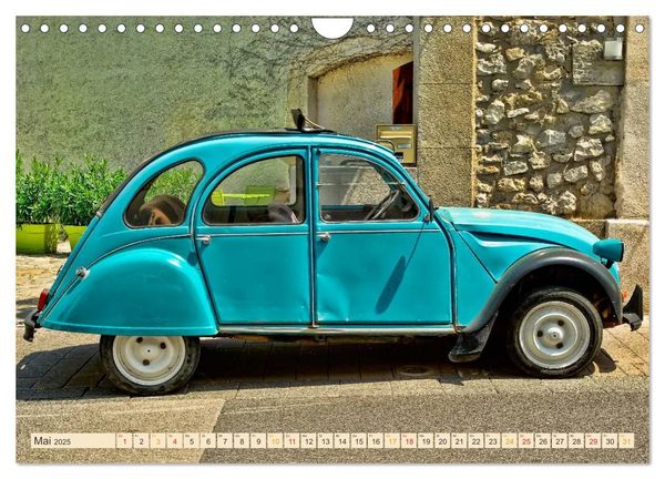 Produktbild: Citro&euml;n 2CV - die Ente (Wandkalender 2025 DIN A4 quer), CALVENDO Monatskalender
