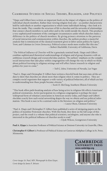 Produktbild: The Political Influence of Churches