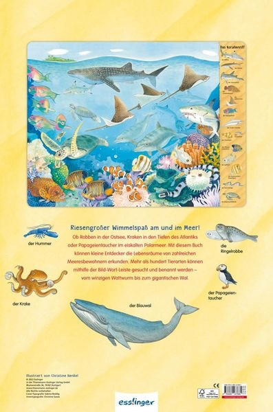 Produktbild: Riesen-Wimmelbuch: Das Riesen-Meer-Wimmelbuch