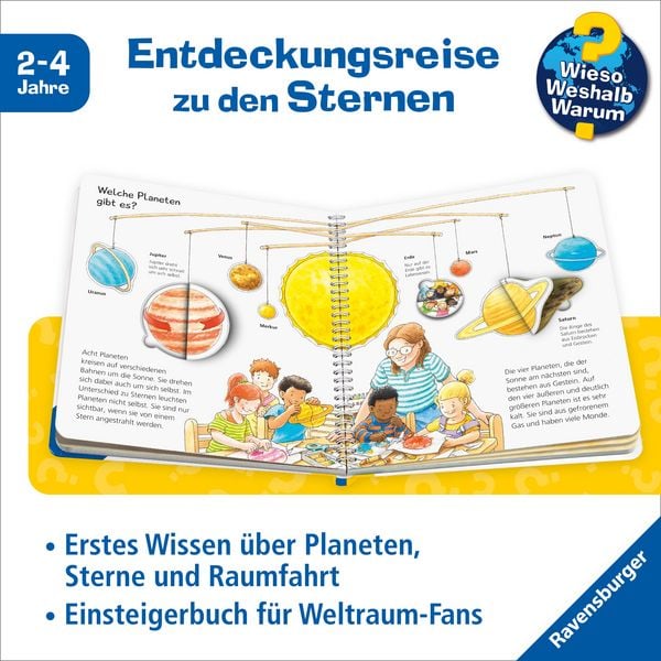 Produktbild: Wieso? Weshalb? Warum? junior, Band 72 - Sonne, Mond und Sterne