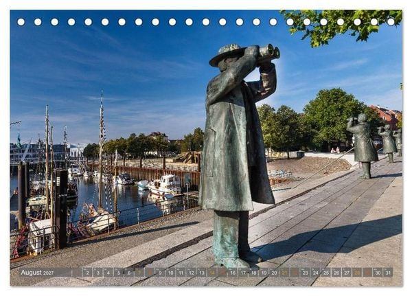 Produktbild: Bremen-Nord - maritim und angenehm (Tischkalender 2027 DIN A5 quer), CALVENDO Monatskalender