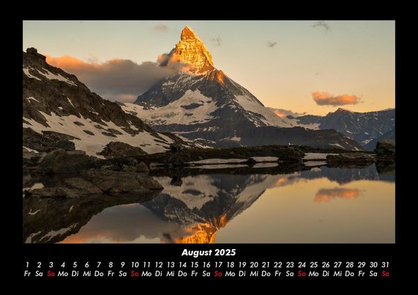 Produktbild: Landschaftskalender 2025 Fotokalender DIN A3