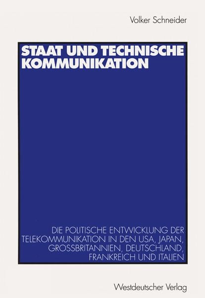 Produktbild: Staat und technische Kommunikation