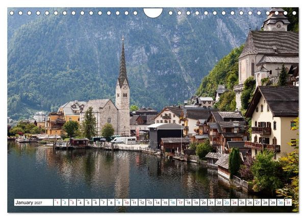 Produktbild: The Magic of Hallstatt (Wall Calendar 2027 DIN A4 landscape), CALVENDO 12 Month Wall Calendar