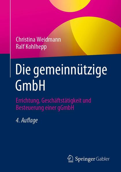 Produktbild: Die gemeinn&uuml;tzige GmbH