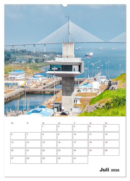 Produktbild: Reise durch Mittelamerika - Urlaubsplaner (hochwertiger Premium Wandkalender 2026 DIN A2 hoch), Kunstdruck in Hochglanz