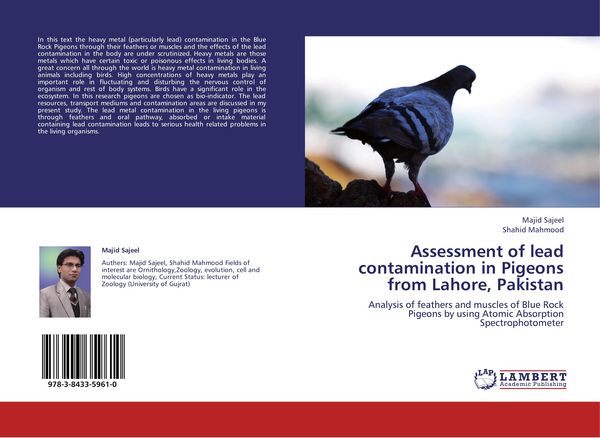Produktbild: Assessment of lead contamination in Pigeons from Lahore, Pakistan
