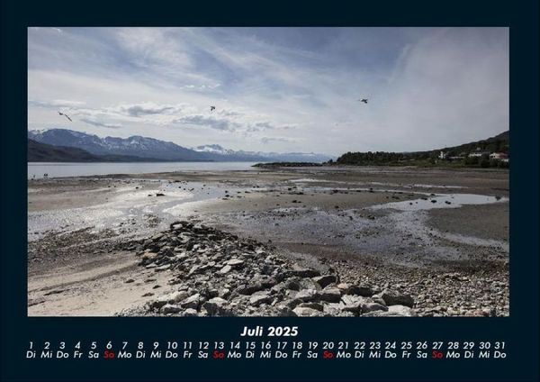 Produktbild: Landschaftskalender 2025 Fotokalender DIN A4