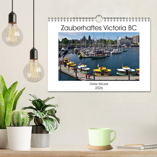 Produktbild: Zauberhaftes Victoria BC (Wandkalender 2026 DIN A4 quer), CALVENDO Monatskalender
