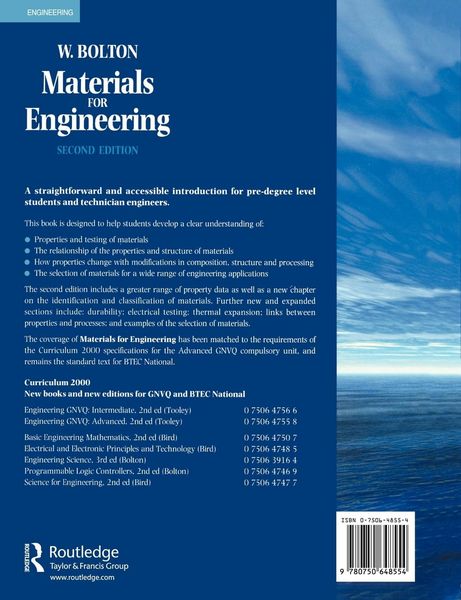 Produktbild: Materials for Engineering