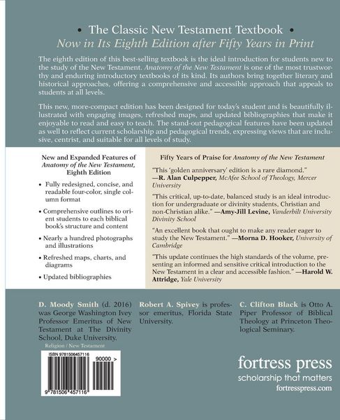 Produktbild: Anatomy of the New Testament, 8th Edition