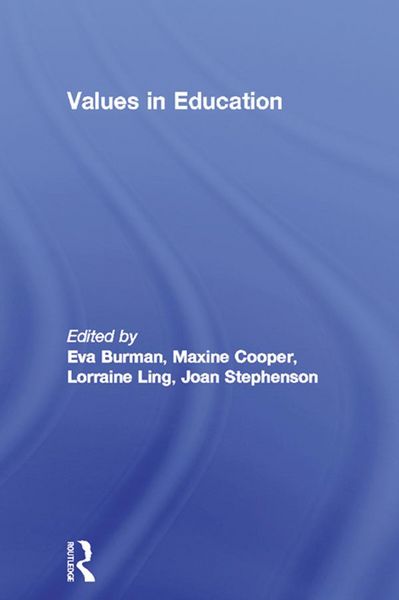 Produktbild: Values in Education