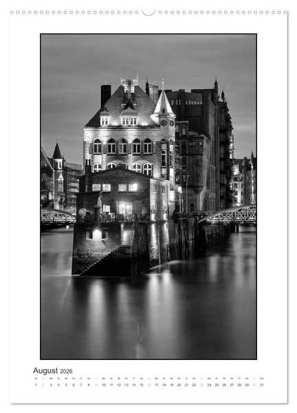 Produktbild: Hamburg Vertical (Wandkalender 2026 DIN A2 hoch), CALVENDO Monatskalender