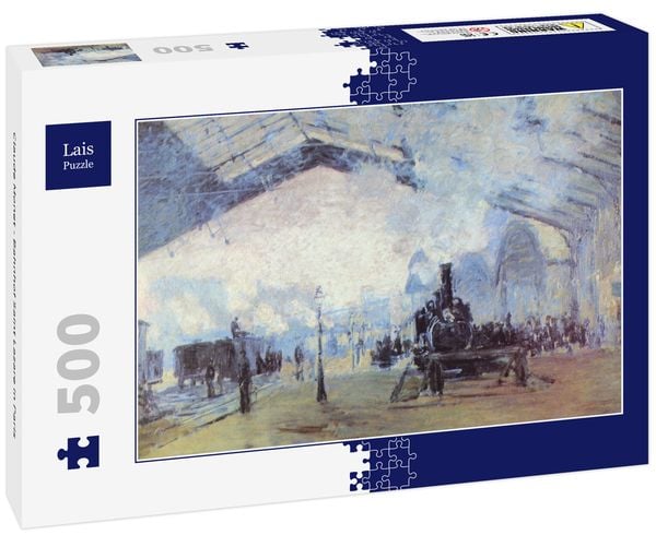 Lais Puzzle Claude Monet - Bahnhof Saint Lazare in Paris 500 Teile
