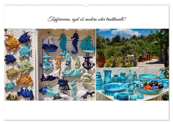 Produktbild: Typisch Kreta (Wandkalender 2026 DIN A2 quer), CALVENDO Monatskalender