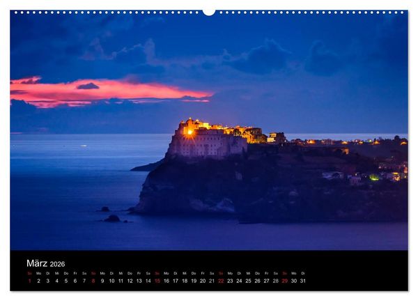 Produktbild: Neapel und Umgebung (hochwertiger Premium Wandkalender 2026 DIN A2 quer), Kunstdruck in Hochglanz